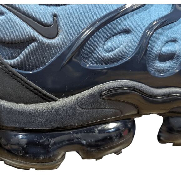 NIKE Air VaporMax Plus 'Obsidian' Running Shoes Size 9.5 - Picture 13 of 13